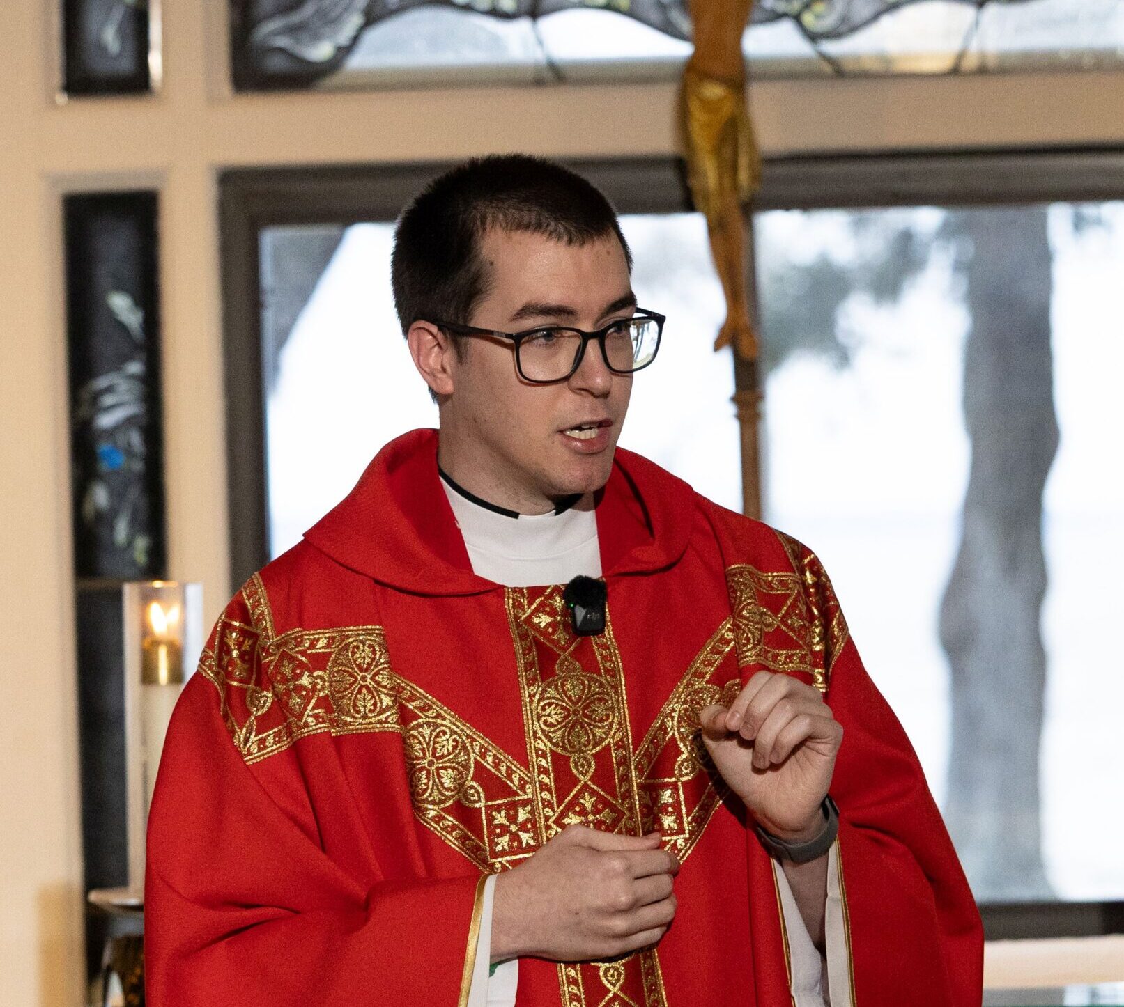 Fr. Andy Matejevic Preaching
